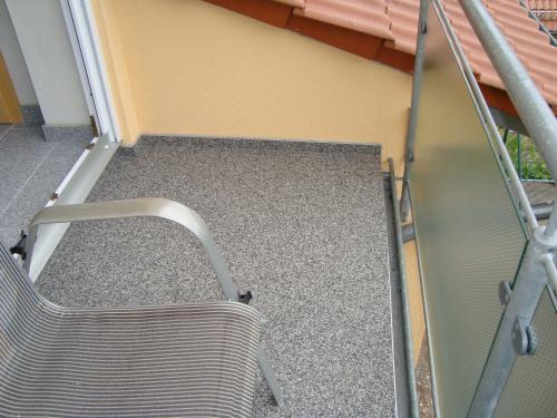 Balkon - Neugestaltung nacher